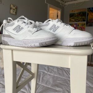 New Balance 550 White/Grey 7.5 Sneakers